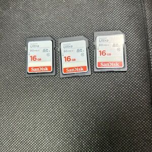 3 PCS Genuine SanDisk 16GB SD Memory card